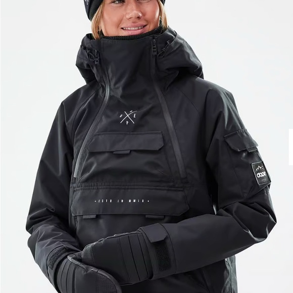 DOPE Akin Ski Jacket, Women's XL, Black - Picture 7 of 7